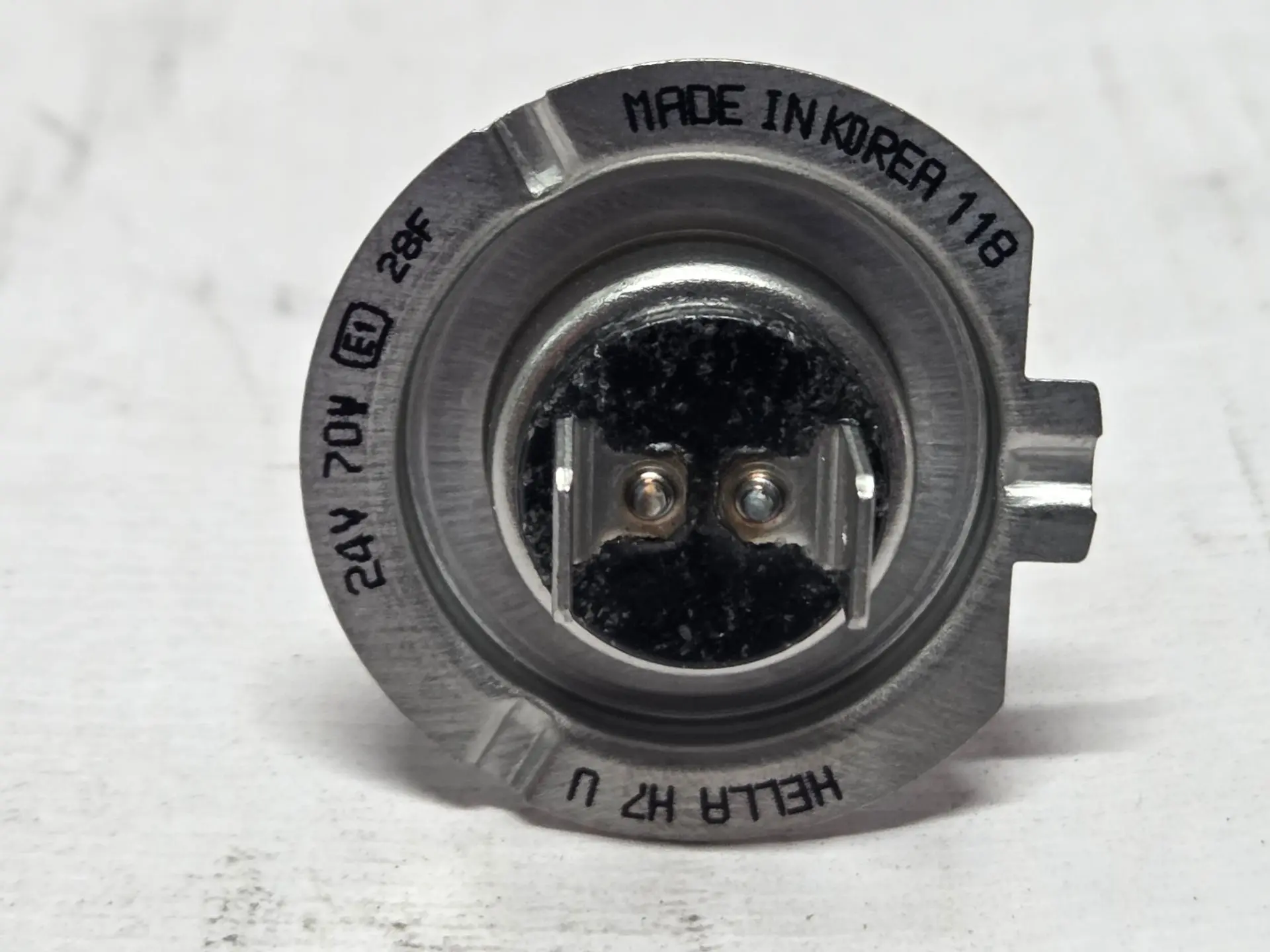 Лампа H7 24V 70W PX26d галогенная  нов. для грузовые - 1